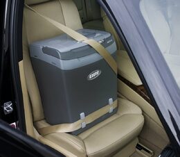 Autolednička Ezetil E32 12/230V A++ 30L fixace pásem, šedivá + Bluetooth teploměr ZDARMA
