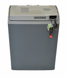 Autolednička Ezetil E32 12/230V A++ 30L fixace pásem, šedivá + Bluetooth teploměr ZDARMA