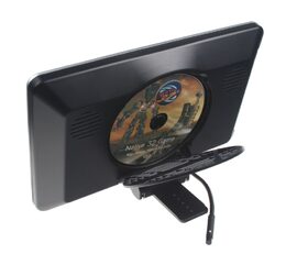 DVD/SD/USB/HDMI monitor 10,1" s držákem na opěrku, dotyk. obrazovka, české menu