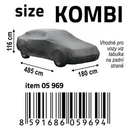 Ochranná plachta FULL KOMBI 485x151x116cm NYLON