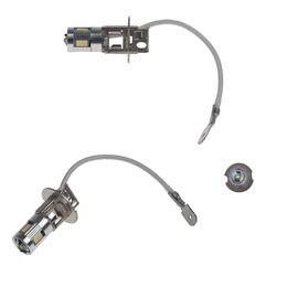 H3 bílá, 12SMD Samsung + 3W Osram 10-30V