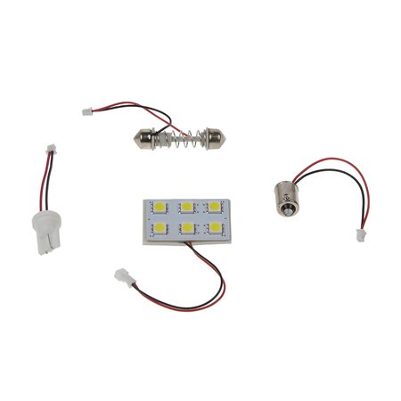 x LED panel 32x20 mm 12V, 6LED/3SMD