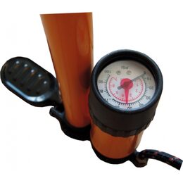 Hustilka ruční s manometrem