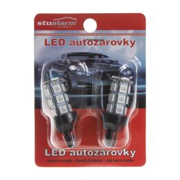 LED T20 (7443) oranžová, 12V, 18LED/3SMD