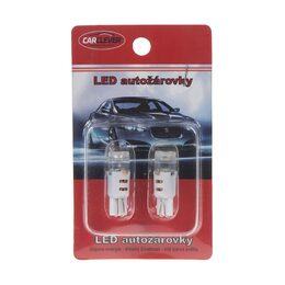 LED T10 bílá, 12V, 3LED/1,5W