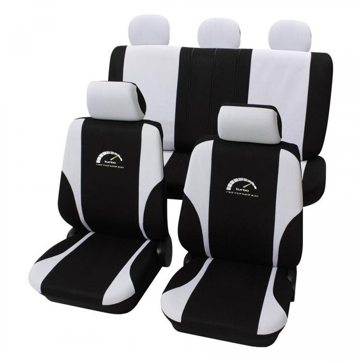 Autopotahy Turbo - bílé