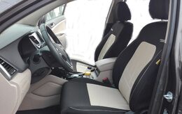 Autopotahy HYUNDAI TUCSON III, od r. 2015, AUTHENTIC PREMIUM, matrix béžový