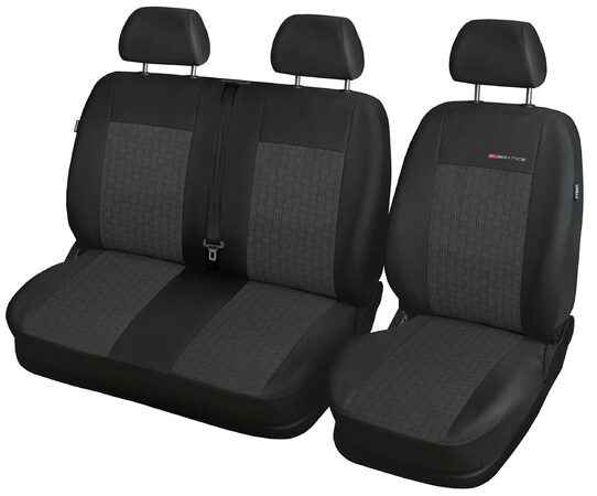 Autopotahy VOLKSWAGEN T6 TRANSPORTER, MULTIVAN, 3 místa, od r. 2015-2022, antracit