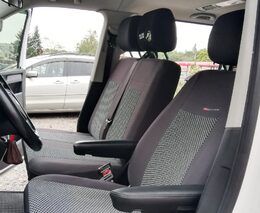Autopotahy VOLKSWAGEN T6 TRANSPORTER, MULTIVAN, 9 míst,1+2+2+1+3, od r. 2015, šedo černé