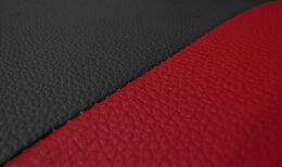 Autopotahy NISSAN PULSAR, se zadní loketní opěrkou, od r.2014, PELLE kůže vínové