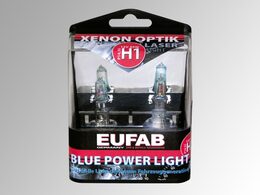 Autožárovky EUFAB H1, Blue Power Light, 2 ks v plastové krabičce