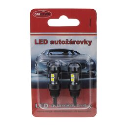 LED T10 bílá, 12-24V, 9LED/3030SMD