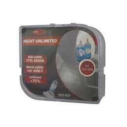 Halogen. žárovka 12V s paticí H7, Night unlimited 4300K