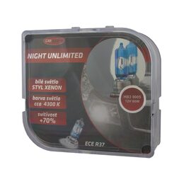 Halogen. žárovka 12V s paticí HB3 (9005), Night unlimited 4300K