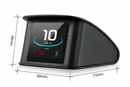 Palubní DISPLEJ 2,6" LCD, GPS měřič rychlosti
