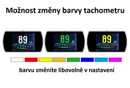 Palubní DISPLEJ 3" LCD, OBDII, FULL