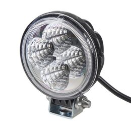 x LED světlo kulaté, 4x3W, 83x51mm, ECE R10