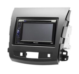 2DIN redukce pro Citroën C-Crosser 07-12, Mitsubishi Outlander 06-12, Peugeot 4007 07-12