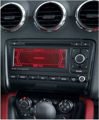 2DIN redukce pro Audi TT 08/2006-06/2014