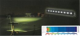 LED světlo obdélníkové, 3x10W, 210x76x80mm, ECE R10
