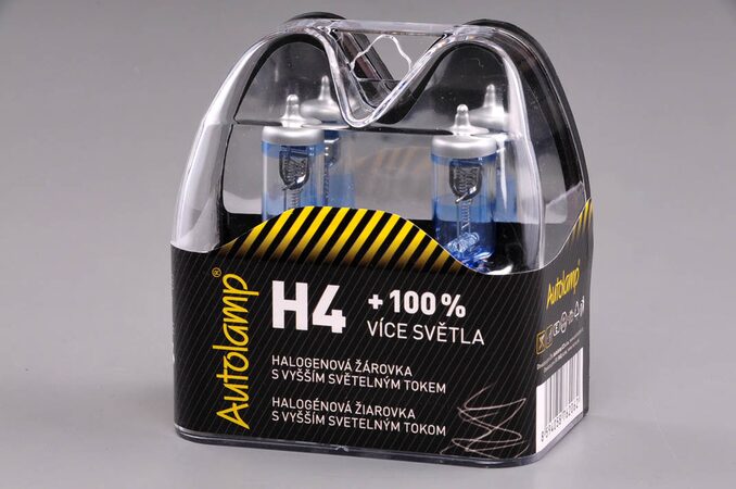 Krabička H4 24V 75/70W P43t +100% E-homologace 2ks