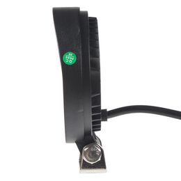 LED světlo kulaté, 6x3W, o128mm, ECE R10