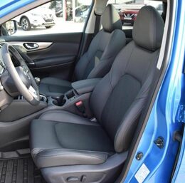 Autopotahy NISSAN QASHQAI II, od 2017, TEKNA A CONNECTA, AUTHENTIC VELVET černo modré