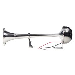 Singl-fanfára 400mm, nerezová, 12V, elektromagnetická