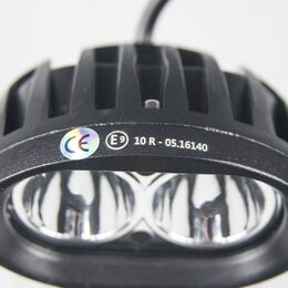 LED světlo oválné, 2x10W, 98x76x75mm, ECE R10