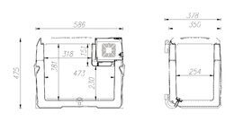 Chladící box FREEZE kompresor 40l 230/24/12V -20°C APP