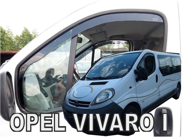 Ofuky oken - Opel Vivaro r.v. 2001-2014, přední (dlouhé)