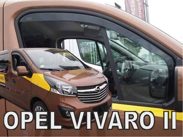 Ofuky oken - Opel Vivaro r.v. 2014->, přední (dlouhé)
