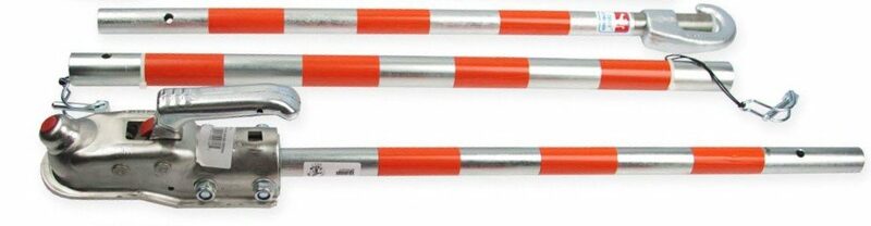 Tažná tyč 2,3 t, NOVA, zakončení hák / kloub ISO 50