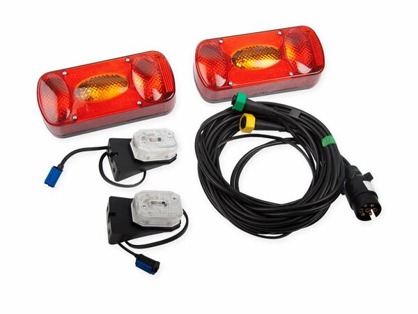 Elektrokabeláž k vleku, sada se světly (MD-36) 7pin / 5 m, FRISTOM