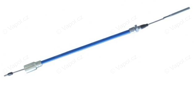 Brzdové lanko 1030/1240 mm, závitové nerezové Knott