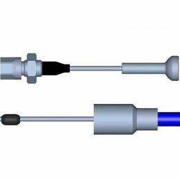 Brzdové lanko 730/920 mm, hříbkové nerezové, Knott