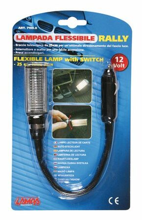 Lampička s vypínačem do zapalovače 12V