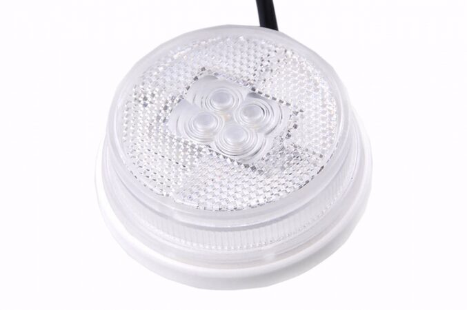 Přední obrysové světlo LED  FT-060 12+24V bílé