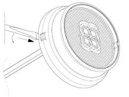 Přední obrysové světlo LED  FT-060 12+24V bílé