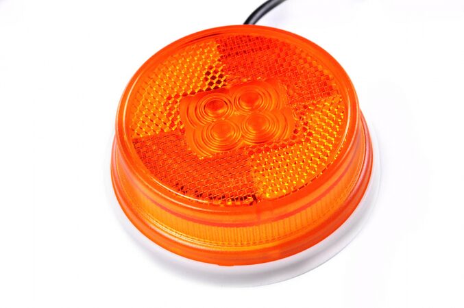 Boční obrysové světlo LED  FT-060 12+24V ornžové