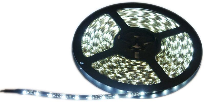 LED pásek samolepící 500cm 300xLED 1210 čirý