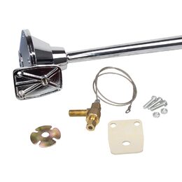 Singl-fanfára 740mm, chromová, hluboký tón bez kompresoru