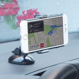 Univerzální držák 2in1 s úchytem na sklo / větrací mřížky Smartphone 3,5"- 6,5"