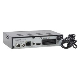 DVB-T2 / HEVC / H.265 set-top box / multimediální přehrávač s USB / SCART / HDMI / RJ45 /