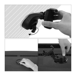 x Univerzální držák s přísavkou pro smartphony a phablety (58 - 84 mm)
