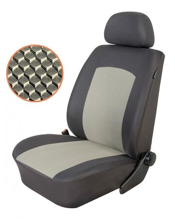 Autopotahy ŠKODA ROOMSTER, od r. 2006, 5 míst, Dynamic šedé