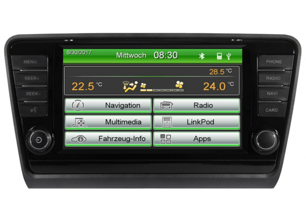 Autorádio 2DIN ESX Škoda Octavia III