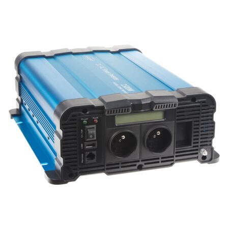 Sinusový měnič napětí z 12/230V, 1500W / displej