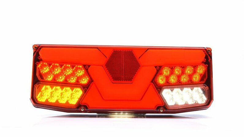 Sdružené světlo levé zadní LED W138 (1059) WAS