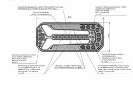 Sdružené světlo W150 (1102 L/P) LED